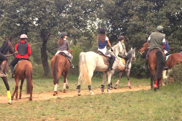 Excursiones a caballo con el Club Hípico el Paraiso en Palencia