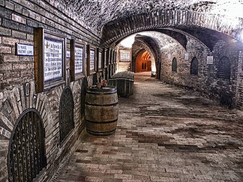 Interior de Bodegas Mocen en Rueda