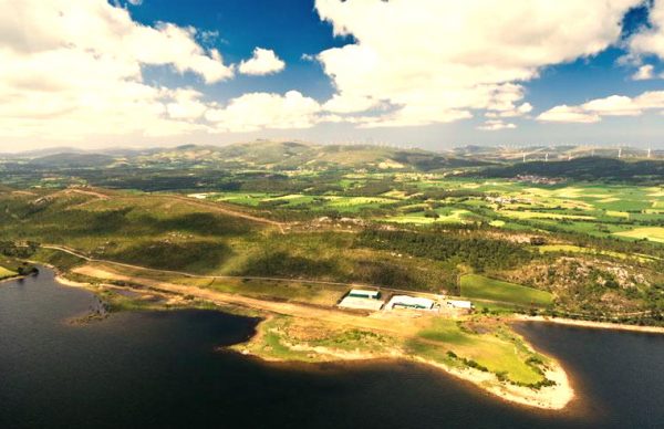 Vista de las instalaciones de la Empresa Naturmaz en Mazaricos en A Coruña