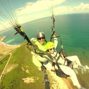 Vuelo en parapente biplaza en Bizkaia