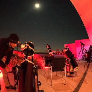 Visita nocturna al Centro Astronómico de Tiedra