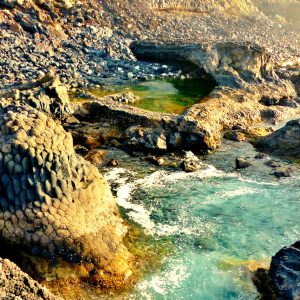 El charco azul en el Hierro