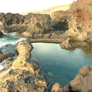 El charco azul en el Hierro