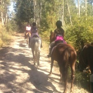 Paseo a caballo por la ruta do Formigueiro