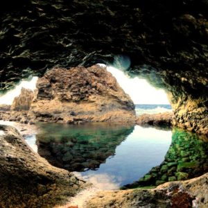 El charco azul en el Hierro