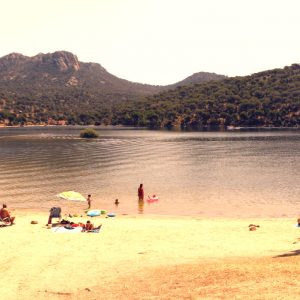 Pantano de San Juan en Madrid