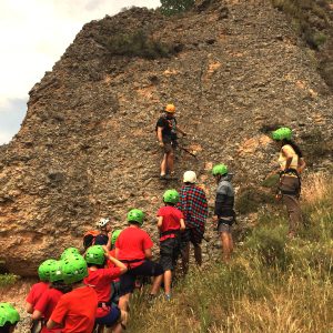 Espeleología en la Cueva de Fuentemolinos en Belorado