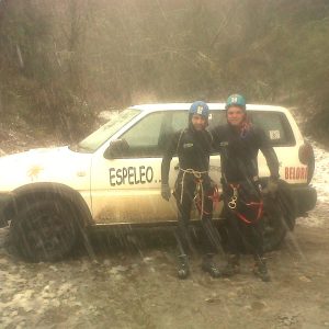 Barranquismo en el nacimiento del Río Pedroso