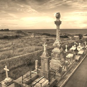 El Cementerio de  Ballena en Castro Urdiales