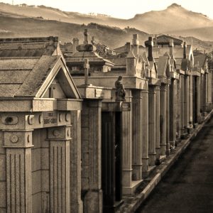 El Cementerio de  Ballena en Castro Urdiales