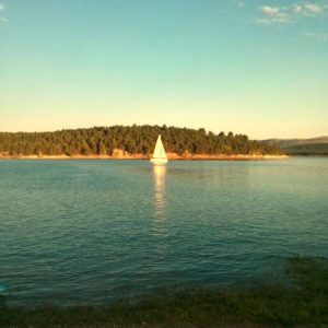 Embalse de la Cuerda del Pozo en Soria