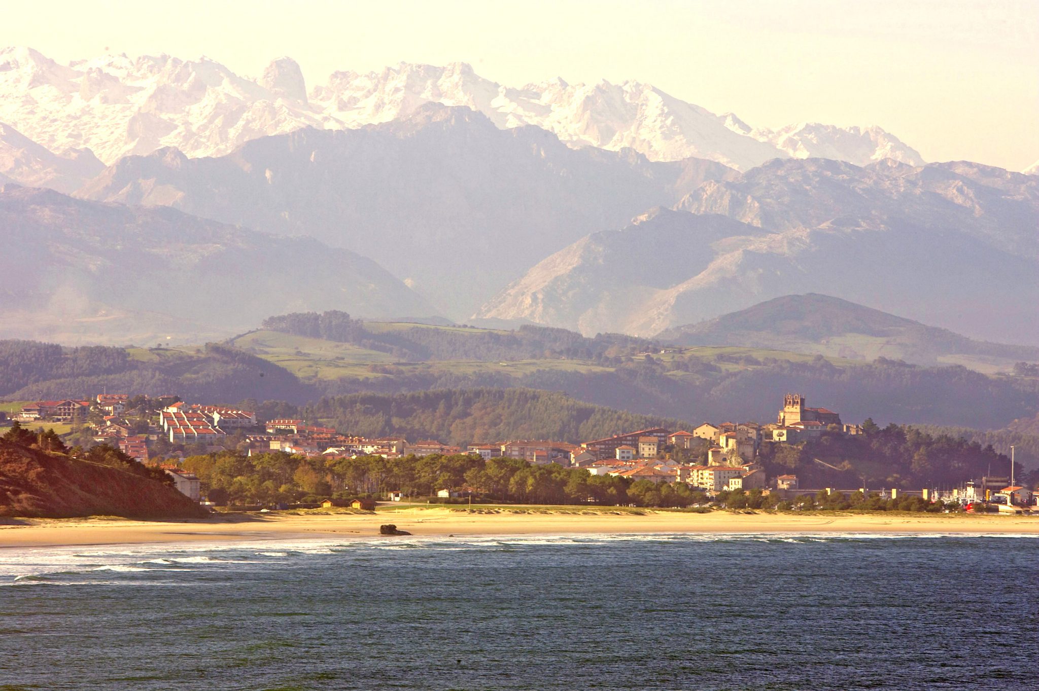 Playa Merón en San Vicente de la Barquera