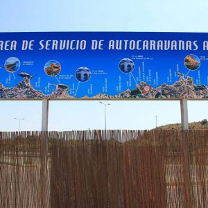 Parking para autocaravanas en Águilas en Murcia