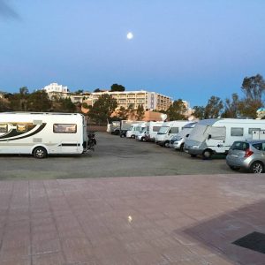 Parking para autocaravanas en Águilas en Murcia