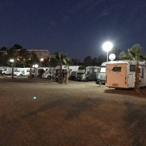 Parking para autocaravanas en Águilas en Murcia