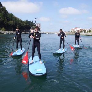 Curso de paddle surf en Deba en Guipúzcoa