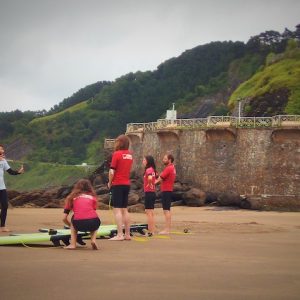 Clases de surf en Deba