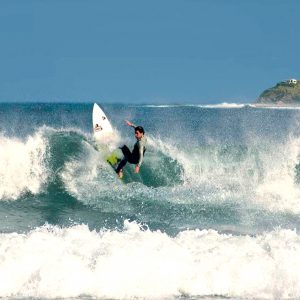 Playa de Deba en Guipúzcoa