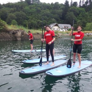 Curso de paddle surf en Deba en Guipúzcoa