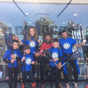 Curso de paddle surf en Suances