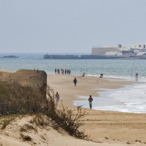 Playa de Camposoto en San Fernando