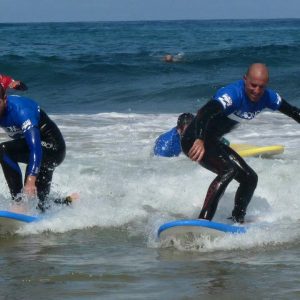 Cursos de surf en Suances