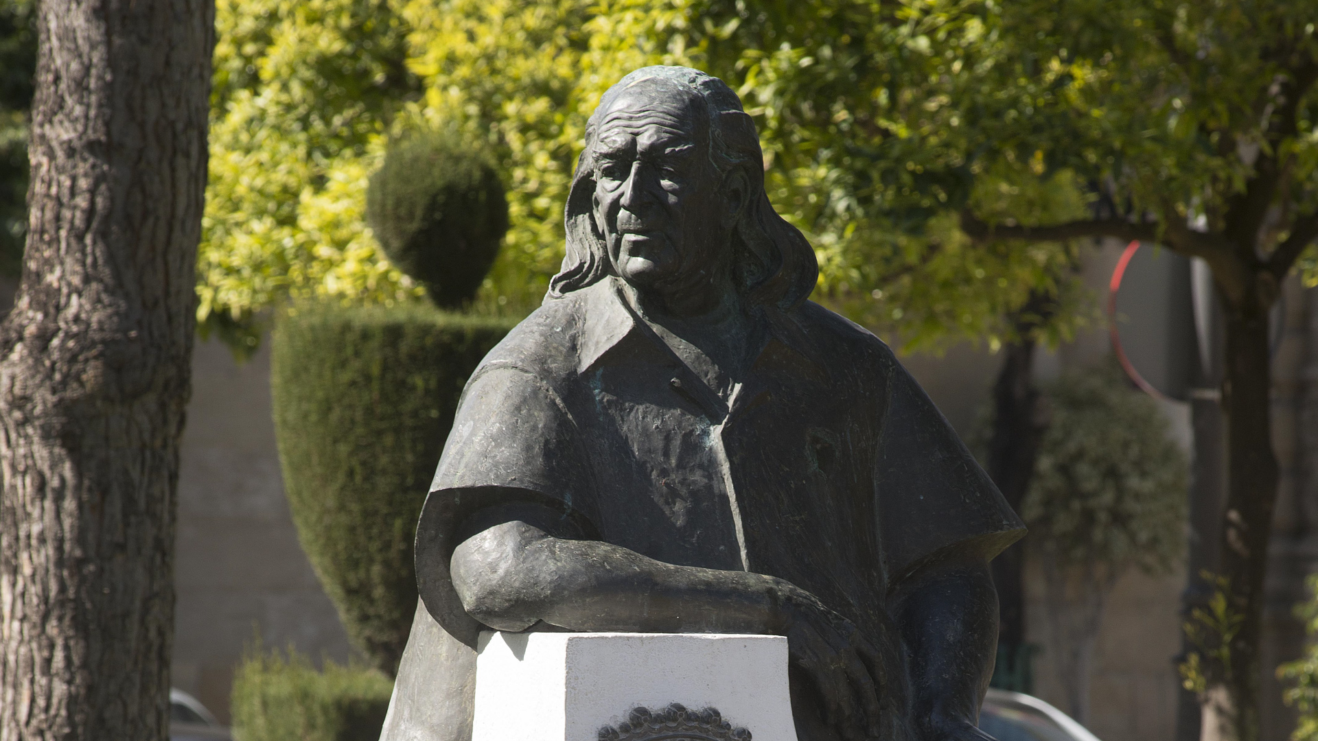 Busto de Alberti en El Puerto de Santa María en Cádiz