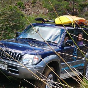 Jeep safari 4×4 en Andalucía y kayak
