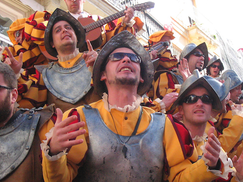 carnavales de cádiz en Andalucía