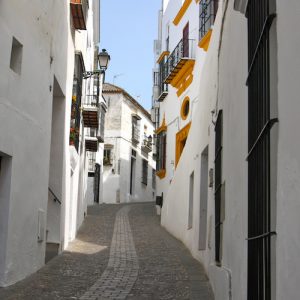 Las calles en Arcos de la Frontera
