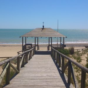 Las playas de Rota en la provincia de Cádiz