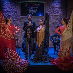 Tablao flamenco en Jerez de la Frontera