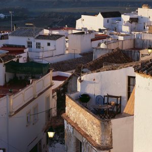 Las calles en Arcos de la Frontera