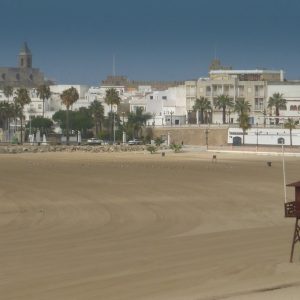 Las playas de Rota en la provincia de Cádiz