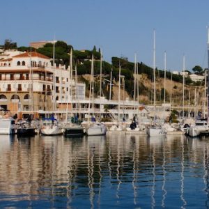 El puerto de Arenys de Mar