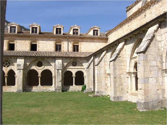 Zona del Monasterio de Santa María de Irantzu en Navarra