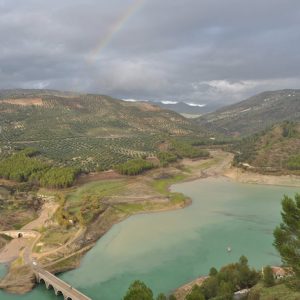 Embalse de Iznájar en Rute