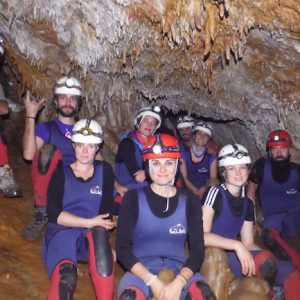 Espeleología en las Cuevas de la Excéntrica y Fuensanta