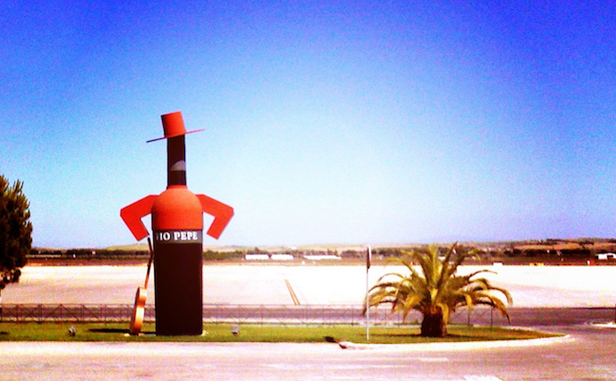 Pista de aterrizaje del aeropuerto de Jerez de la Frontera en Cádiz