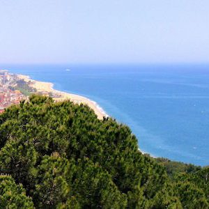 Las Playas en Calella en Cataluña