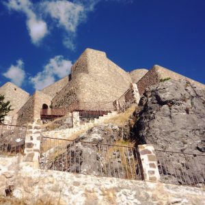 El Castillo de Segura de la Sierra en la provincia de Jaén