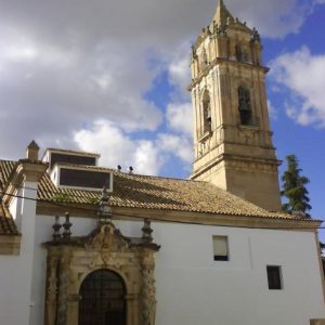 La Iglesia de la Asunción y Ángeles en Cabra en la provincia de Córdoba