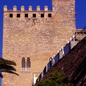 El Castillo de Cabra en la provincia de Córdoba