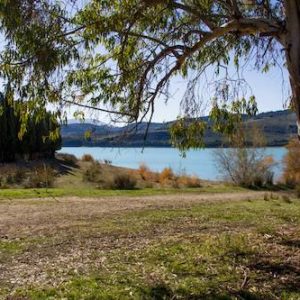 El Pantano de los Bermejales en la provincia de Granada