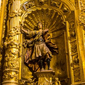 La Catedral de Albarracín en la provincia de Teruel