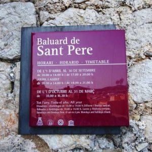 El recinto amurallado de Dalt Vila en Ibiza