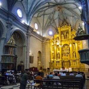 La Catedral de Albarracín en la provincia de Teruel