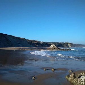 Las playas de Atxabiribil- Arrietara en Sopela