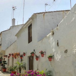 Las calles típicas de Estepona