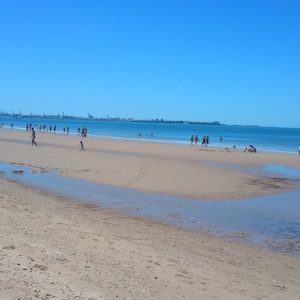 La Playa de Valdelagrana en El Puerto de Santa María
